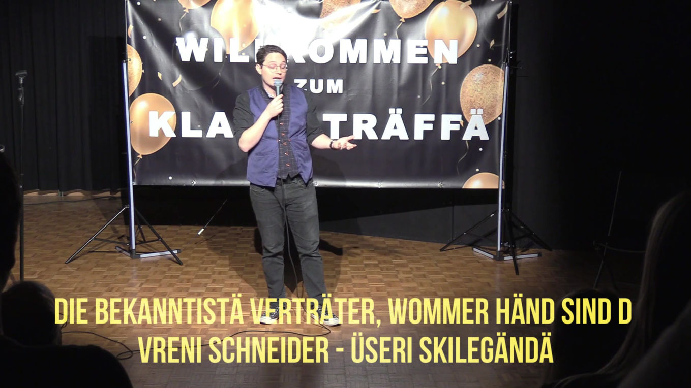 Dr beschti Comedian usem Glarnerland